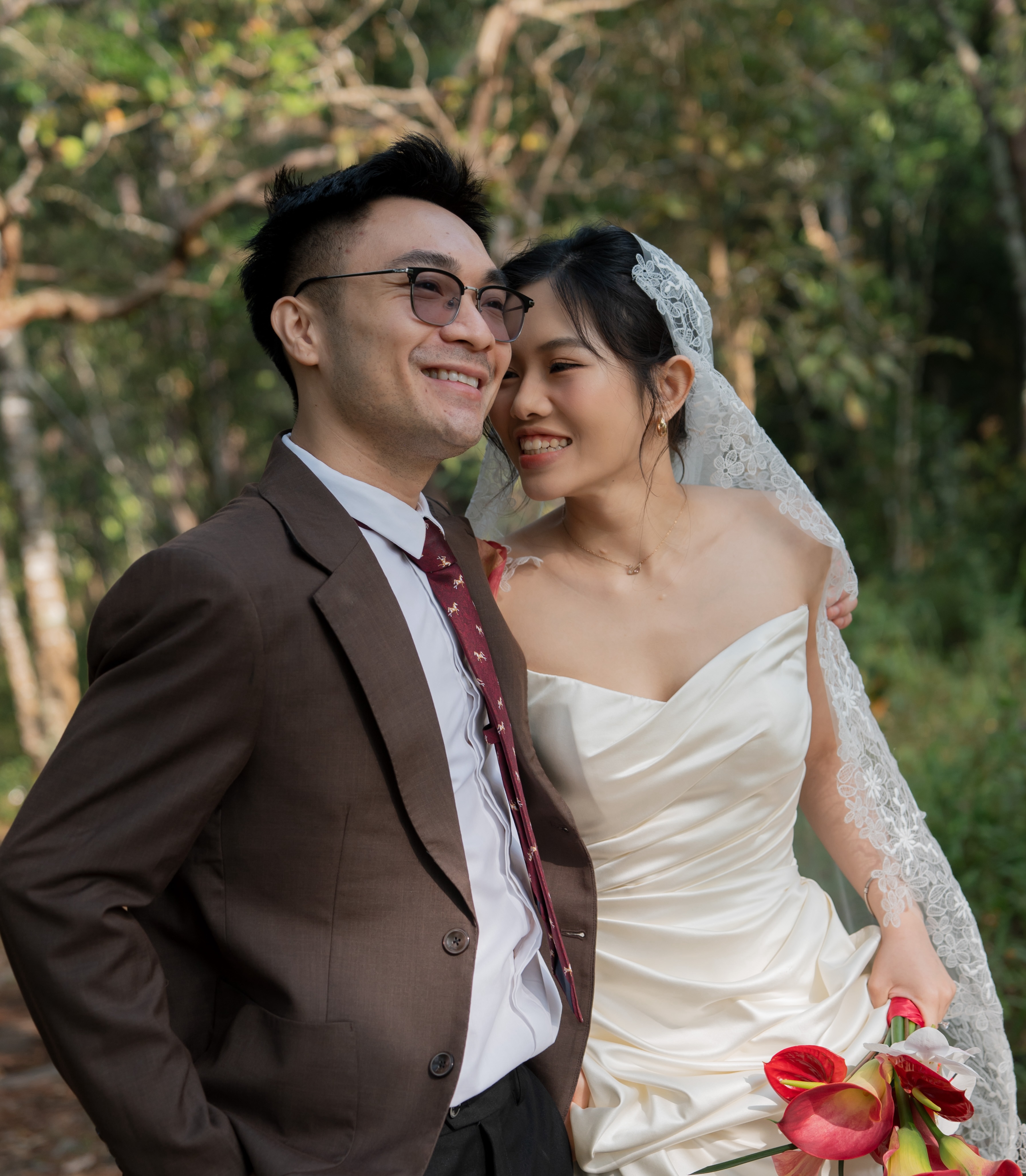 Tan and Thao in Da Lat